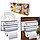 Кухонный диспенсер (органайзер) для бумажных полотенец, пищевой пленки и фольги Triple Paper Dispenser, фото 5