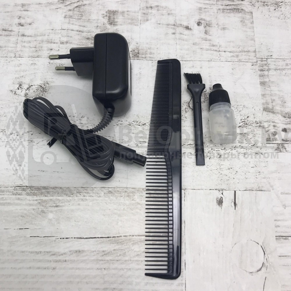 Универсальный набор 6в1 для стрижки волос и бритья VGR V-025, зарядная док-станция - фото 8 - id-p179624968