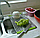 Универсальный органайзер для кухни: полка дуршлаг (сетка - сушилка для раковины).  Сушки, фото 9