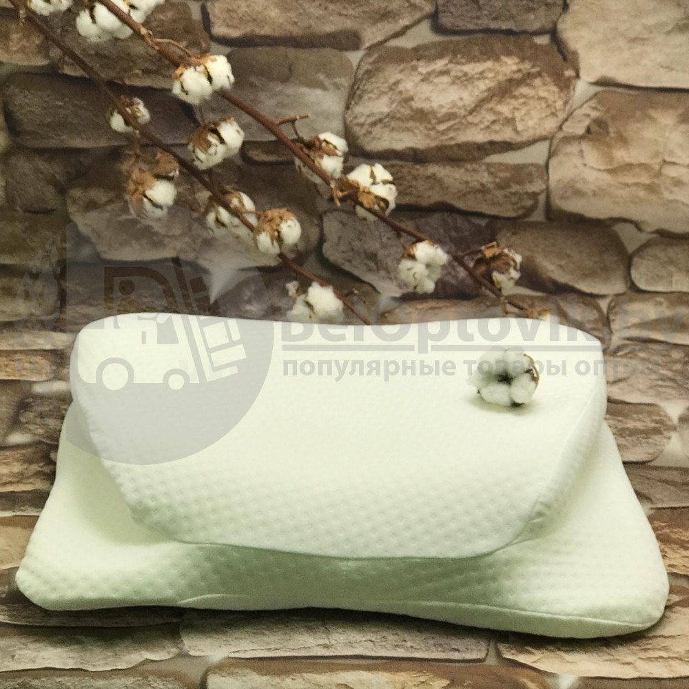 Анатомическая, двухсторонняя пенная подушка Angel SLEEPER Pillow для головы с эффектом памяти - фото 3 - id-p179625029