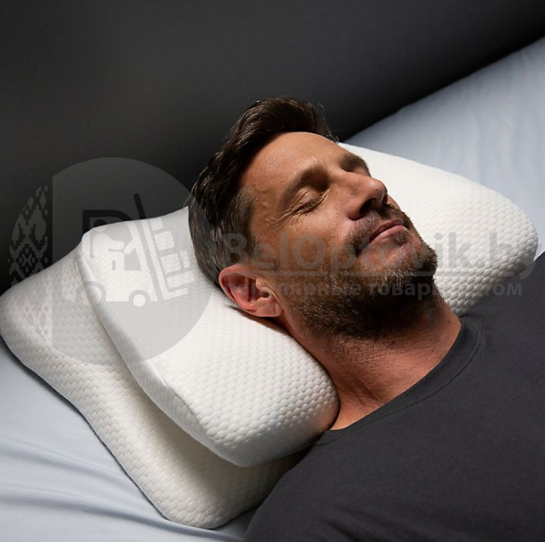 Анатомическая, двухсторонняя пенная подушка Angel SLEEPER Pillow для головы с эффектом памяти - фото 7 - id-p179625029