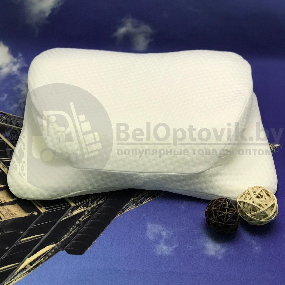 Анатомическая, двухсторонняя пенная подушка Angel SLEEPER Pillow для головы с эффектом памяти - фото 9 - id-p179625029