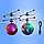 Летающая светодиодная игрушка Светящийся шар Flying Ball (с кабелем USB) JM-888, фото 6