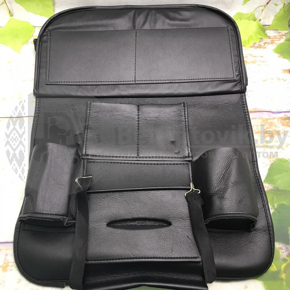 Автомобильный органайзер на спинку автомобиля Folding Dinner Posture Back Hanging Bags - фото 4 - id-p179625053