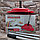 РАСПРОДАЖА Беспроводной механический чудо веник Sweep drag all in one Rotating 360, красный корпус, фото 9