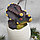 Светодиодный ночник Мезозой (лампа - ночник) 3D Динозавр игрушка с пультом управления, 16 цветов Паразауролоф, фото 7