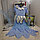 Карнавальный костюм Фея сказочная голубая, размер М (110-120 см), фото 6