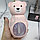 Увлажнитель - аромадиффузор воздуха Медвежонок Bear Humidifier с подсветкой, 150 ml,220V Оранжевый, фото 4
