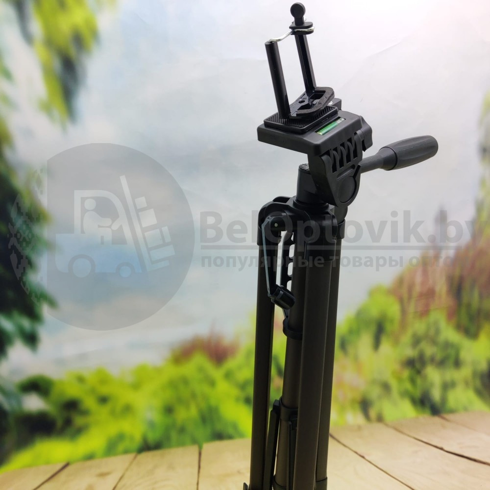 Штатив для камеры и телефона Tripod 3366 (52-140 см) с непромокаемым чехлом Бронза - фото 2 - id-p179625272