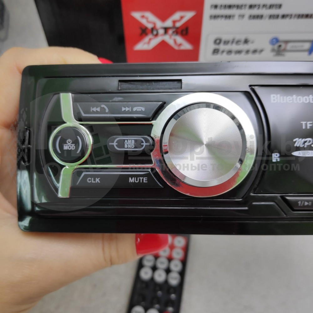 Автомагнитола MP3 CDX-6004 с функцией Bluetooth пульт (Цена - качество) - фото 6 - id-p179625432
