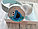 Беспроводные детские наушники Модница со сверкающими блестками BT002 Монстрик Печенька, красный, фото 2