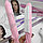 Керамический стайлер Плойка - утюжок 3,0 см шир. для укладки волос NOVA SX-8006 Розовый, фото 3