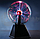Плазменный шар Plasma light декоративная лампа Тесла (Молния), d15 см, фото 10