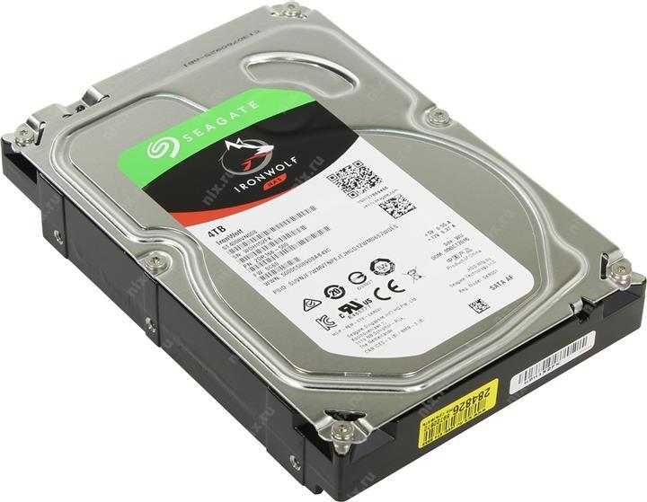 HDD 4 Tb SATA 6Gb/s Seagate IronWolf NAS ST4000VN008 3.5" 5900rpm 64Mb