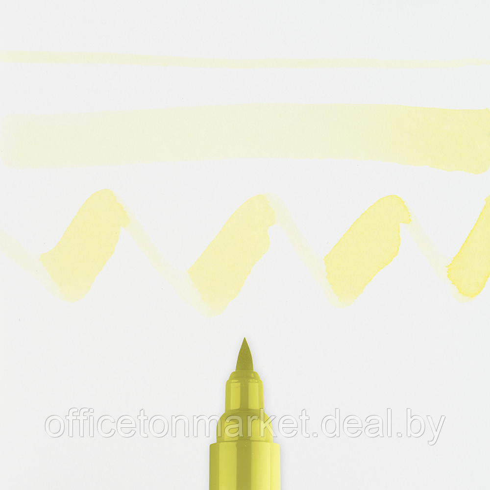 Маркер акварельный "Ecoline", 226 пастельный желтый - фото 2 - id-p178285032