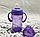 Силиконовый носик поильник NZ001 BABY FLOW TWO для детских бутылочек, 2 шт, фото 4