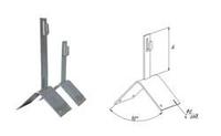 Держатель кровельный на конёк-100мм