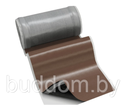 15 Лента для примыканий IZOMIN 3D PLUS (300 мм х 5 м) коричневый (8019) butyl 1.6 4ROOF