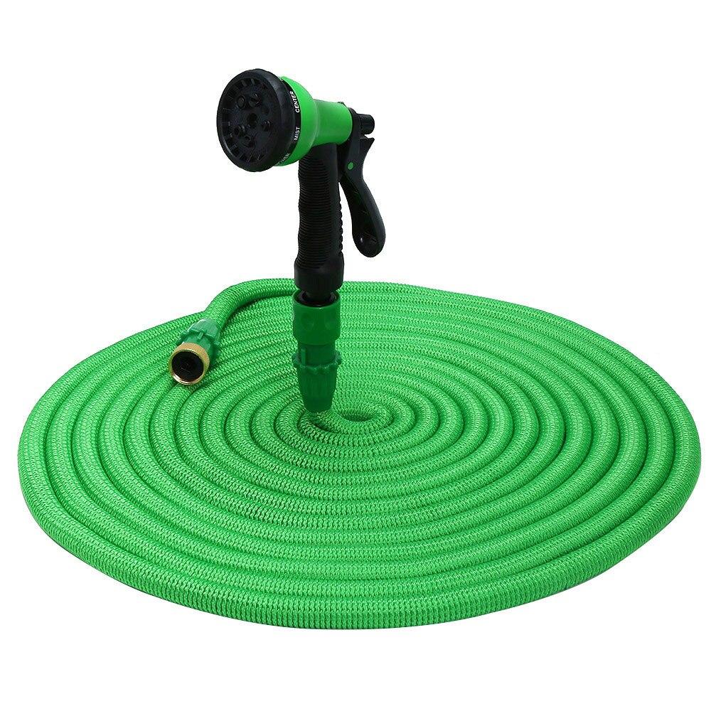 Шланг саморасширяемый садовый для воды Magic Garden Hose (8.5m - 35.3m) с пулевизатором - фото 2 - id-p179729104