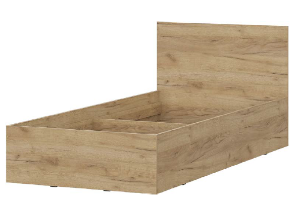 Кровать 90 с основанием-подложками МСП 1 фабрика SV-мебель (ТМ Просто хорошая мебель) 3 варианта цвета