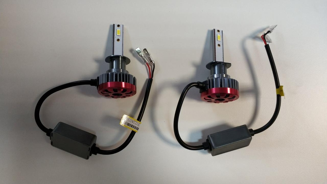 H1 - Светодиодные лампы GT3 в головной свет - фото 1 - id-p179729811