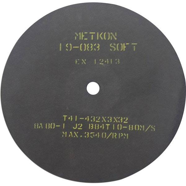 Абразивный отрезной диск TRENO-S, Ø432 мм для твердой стали 50-60 HRC (уп. - 10 шт.) - фото 1 - id-p179738655
