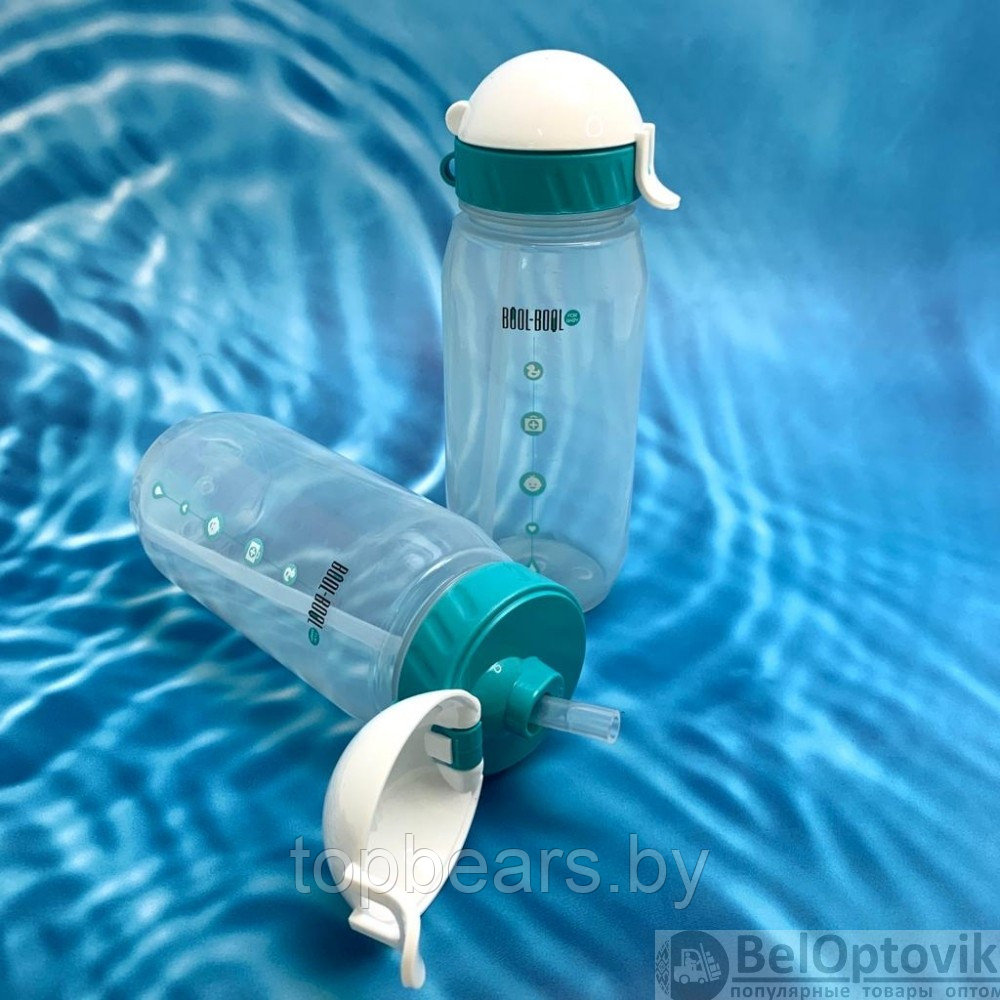Бутылочка SUPER MED с трубочкой для кормления, 400 мл (с 24 месяцев) - фото 3 - id-p179742901