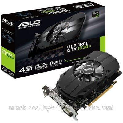 ASUS Video Card NVidia Card GeForce PH-GTX1050TI-4G 4Gb DDR5 - фото 1 - id-p177881140