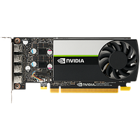 PNY NVIDIA GPU VCNT1000-SB 4GB GDDR6 128bit, 2.5 TFLOPS, PCIE 4.x16, 4x mDP, LP sinle slot, 1 fan