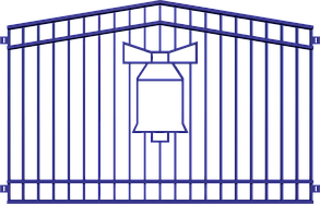 Забор металлический "Колокольчик", тип 20