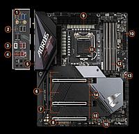 GIGABYTE Mainboard Desktop Z590 AORUS ULTRA 1.0 (Intel LGA1200, 4x DDR4, DP, Realtek® ALC4080 codec, 2.5GLAN,