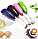 Капучинатор ручной Hongxin мини-миксер/вспениватель молока, венчик для капучино и латте Фиолетовый, фото 10