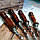 Кованный шампур узбекский для шашлыка с деревянной ручкой, 50 см (1 шт.), фото 5