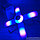 Светодиодная музыкальная Блютуз колонка лампа Deformation music Lamp пульт ДУ (музыка, аудио, 7 цветов), фото 10