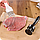 Тендерайзер/рыхлитель/стейкер ручной размягчитель мяса, пластик, металл 20х5 см, фото 6