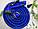Шланг саморасширяемый садовый для воды Magic Garden Hose (2.8m - 13.5m) NEW ОРИГИНАЛ с пулевизатором  Синий, фото 8