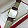Акция Подарочный набор CartER (браслет, подвеска, часы) Серебро, коричневый ремешок, фото 4