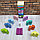Развивающая пирамидка - головоломка Smart Kid Башня (10 деталей). Экологически чистое дерево 3, фото 6
