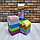 Развивающая пирамидка - головоломка Smart Kid Башня (10 деталей). Экологически чистое дерево 3, фото 7