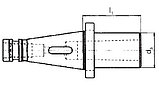 ПЕРЕХОДНАЯ ВТУЛКА DIN 2080, для инструментов с хвостовиком КМ, PRECITOOL, короткая, фото 2