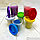 Набор для лепки Genio Kids  Тесто-пластилин. Веселые цифры 6 цветов, 10 штампиков  ТА 2006, фото 4