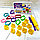 Набор Genio Kids Обучающий набор для лепки 22 элемента (геометрический фигуры, цифры) LEP11, фото 5