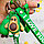 Брелок - подвеска I love you Силикон (карабин, кольцо и ремешок) Авокадо коричневое, фото 8