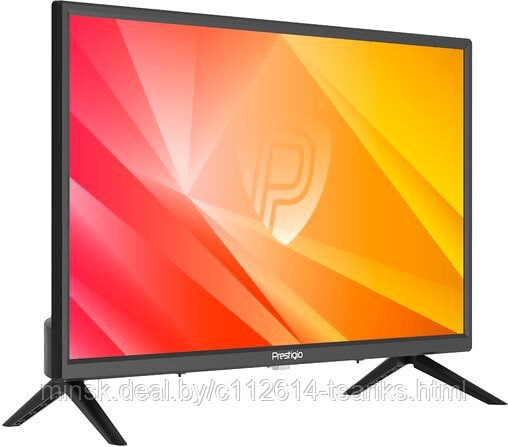 Prestigio LED LCD TV 24"(1366x768) TFT LED, 200cd/m2, USB, HDMI, CI+ slot, Optical, Multimedia player, - фото 1 - id-p179618092
