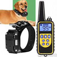 Электроошейник (до 67 см) 800м. для собак дрессировочный Rechargeable and Waterproof IP67
