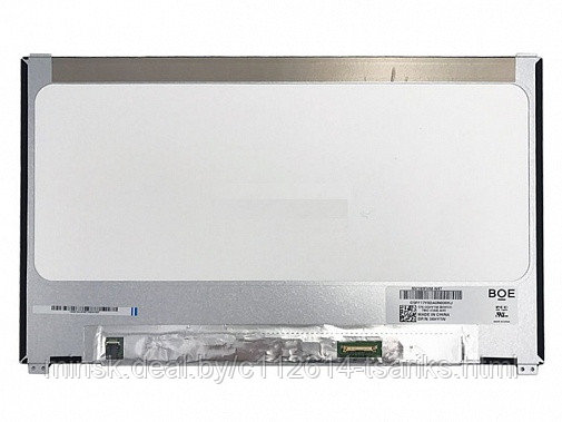 Матрица 14.0", 1920x1080, LED, 30 pins EDP, SLIM, уши снизу, Матовая, P/N: NV140FHM-N47, N140HCE-G52 для Dell - фото 1 - id-p173974909