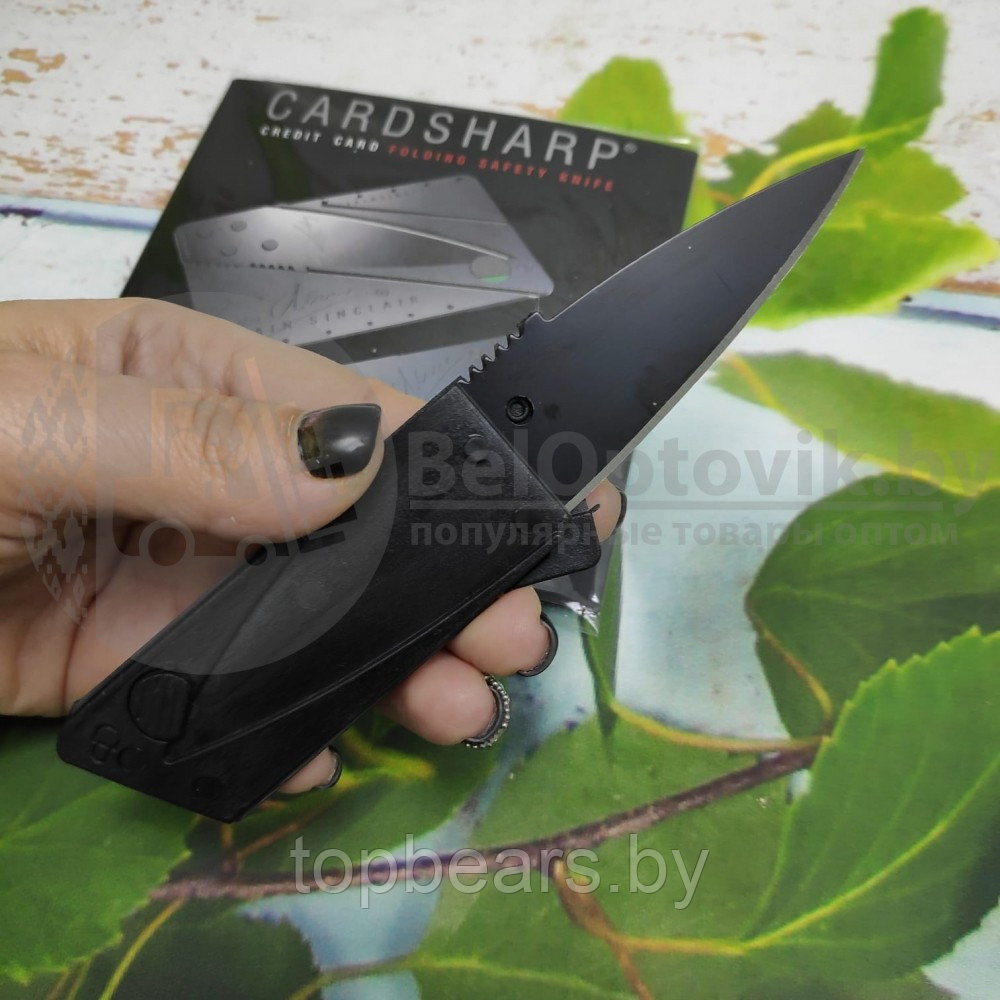 Складной нож-кредитка CardSharp2 Упаковка картонная коробка - фото 3 - id-p179745686