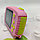 NEW design Детский фотоаппарат Zup Childrens Fun Camera со встроенной памятью и играми Заяц Розовый корпус, фото 10