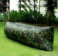 Надувной диван (Ламзак) размер XL 200 х 90см Хаки