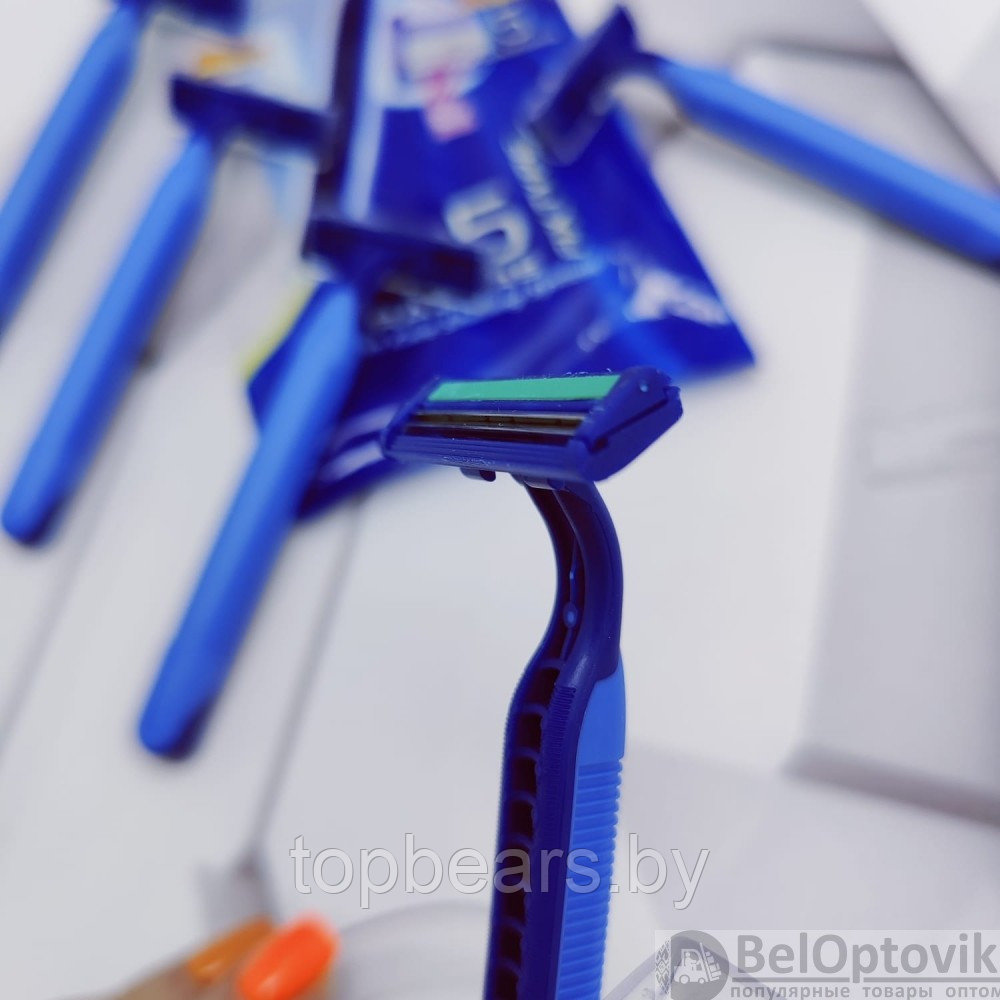 Набор станков бритвенных 5 шт (станок для бритья одноразовый) Razors Fix Type - фото 4 - id-p179744359